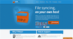 Desktop Screenshot of ftpbox.org
